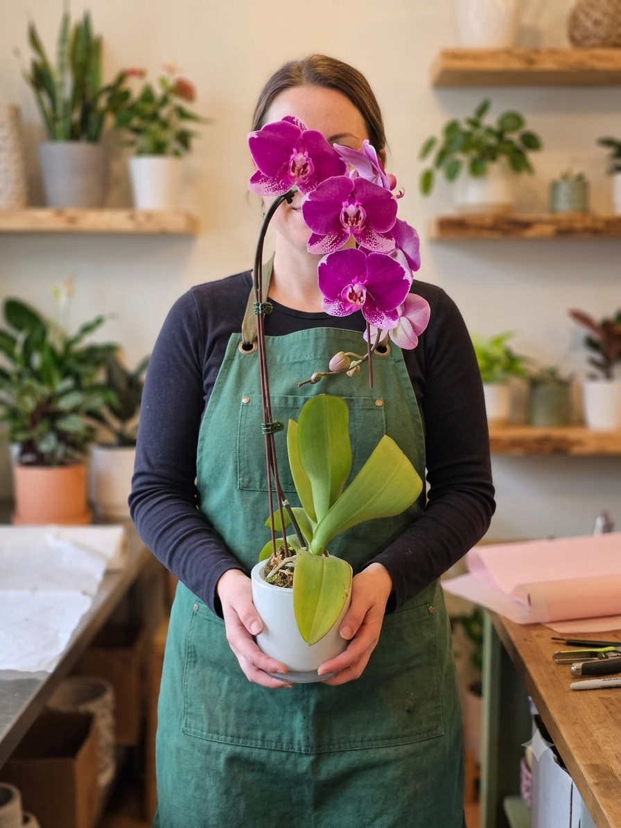 Single Waterfall Orchid