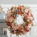 Peach Wreath - Joshua's Greenery-Barrie Florist