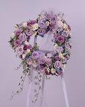 Lavender Rose Heart - Joshua's Greenery-Barrie Florist
