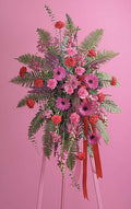 Fuchia and Red Standing Spray - Joshua's Greenery-Barrie Florist