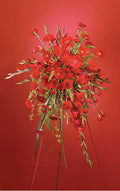 Red Standing Spray - Joshua's Greenery-Barrie Florist