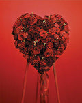 Monochromatic Red Heart - Joshua's Greenery-Barrie Florist