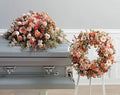 Peach Wreath(Wreath Only) - Joshua's Greenery-Barrie Florist