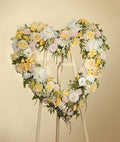 Pink and Yellow Rose Open Heart - Joshua's Greenery-Barrie Florist