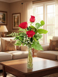 Trio Rose in a vase