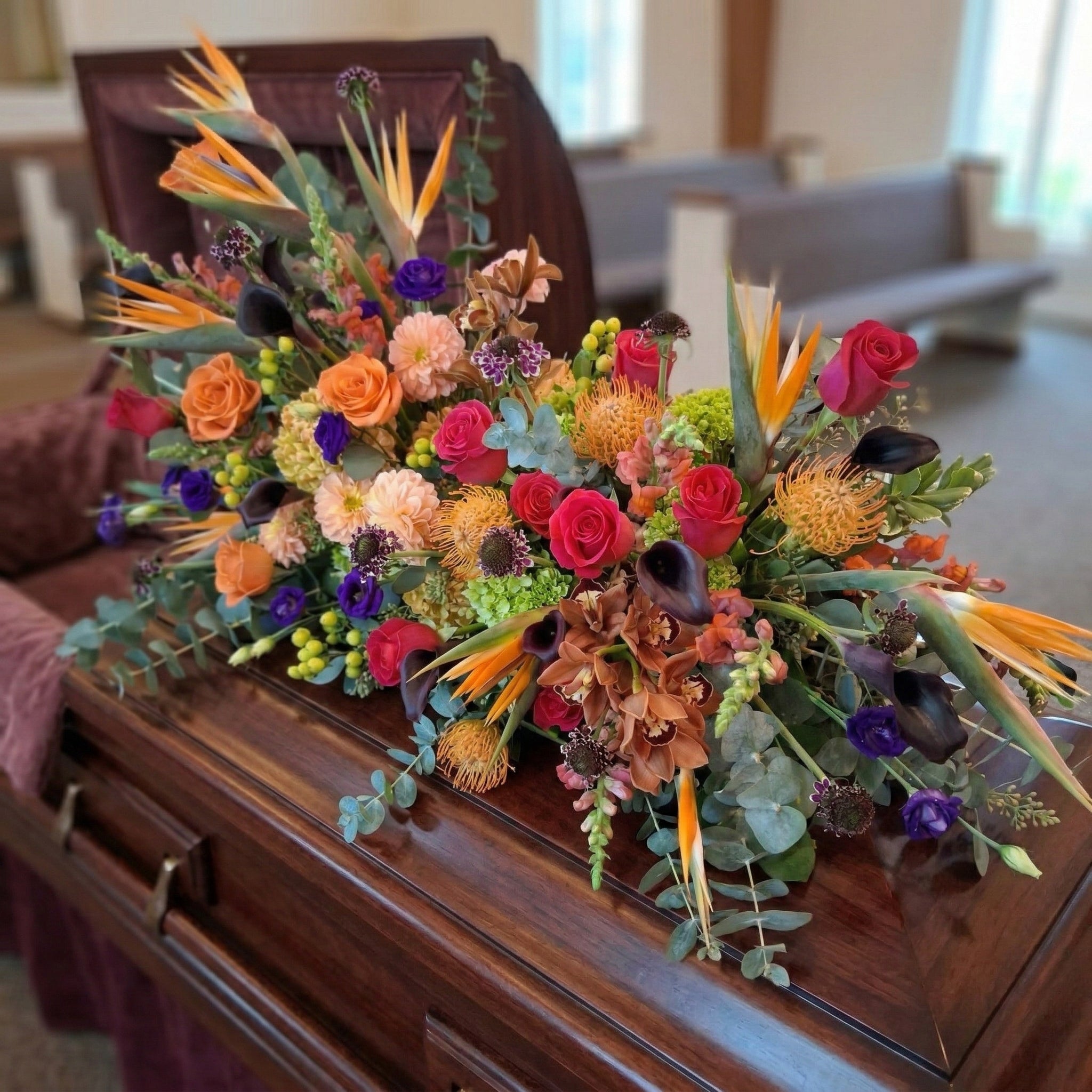 Paradise Casket Spray