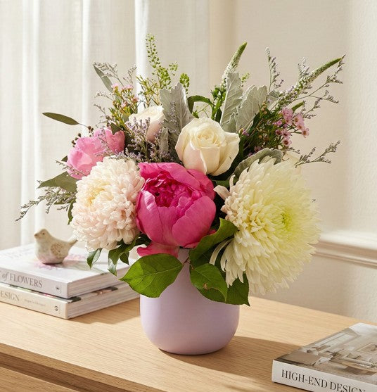Petals of Pure Grace Vase Arrangement