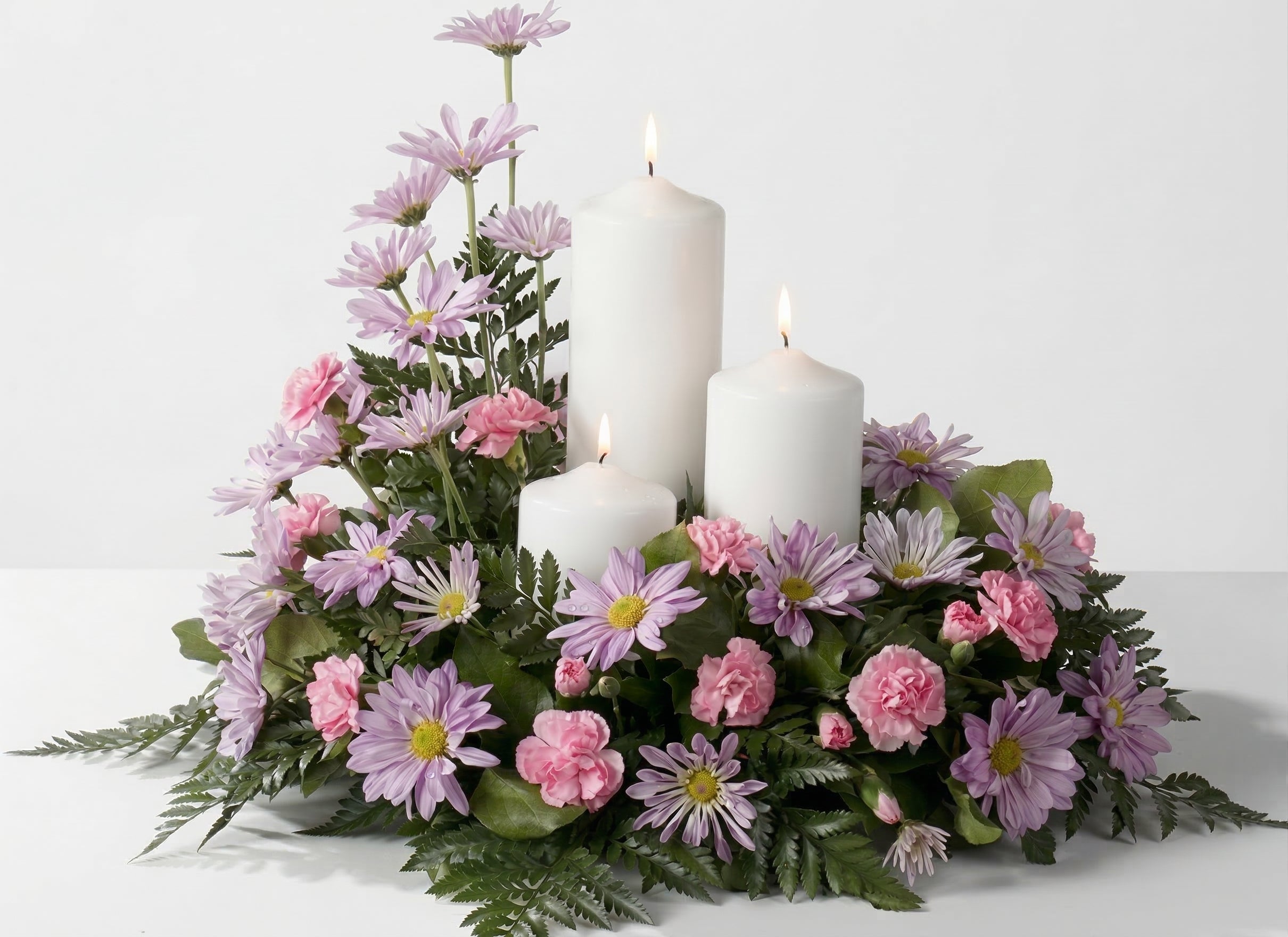 Pillar Candle Arrangement