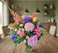 Pink and Purple in a vase