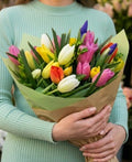 Spring Mix Tulips Bouquet