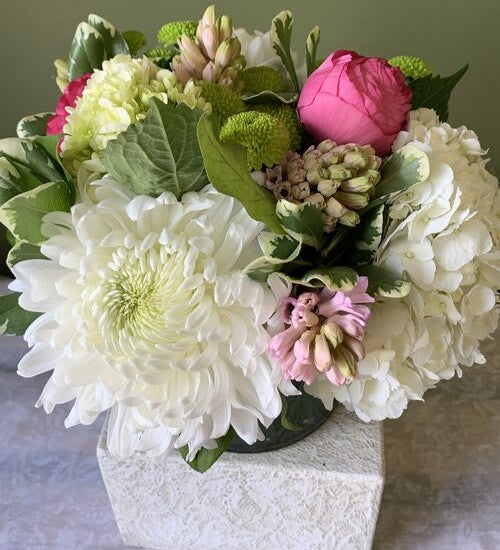 Love You Vase Arrangement - Joshua's Greenery-Barrie Florist