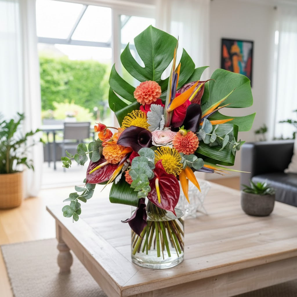 Tropical Flame Bouquet
